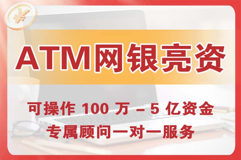 龙海ATM机、网银亮资显账