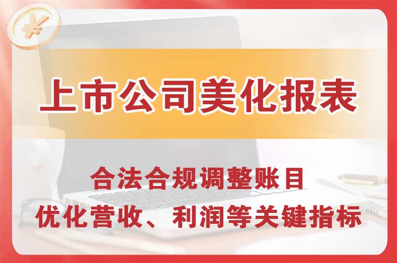 龙海上市公司美化报表